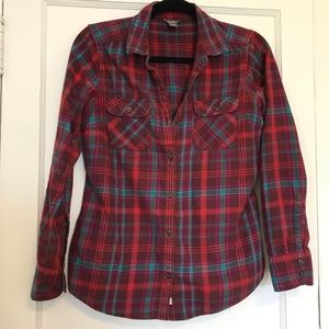 Eddie Bauer Flannel Button Down